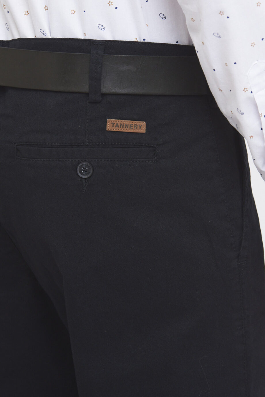 Chino básico regular fit de gabardina