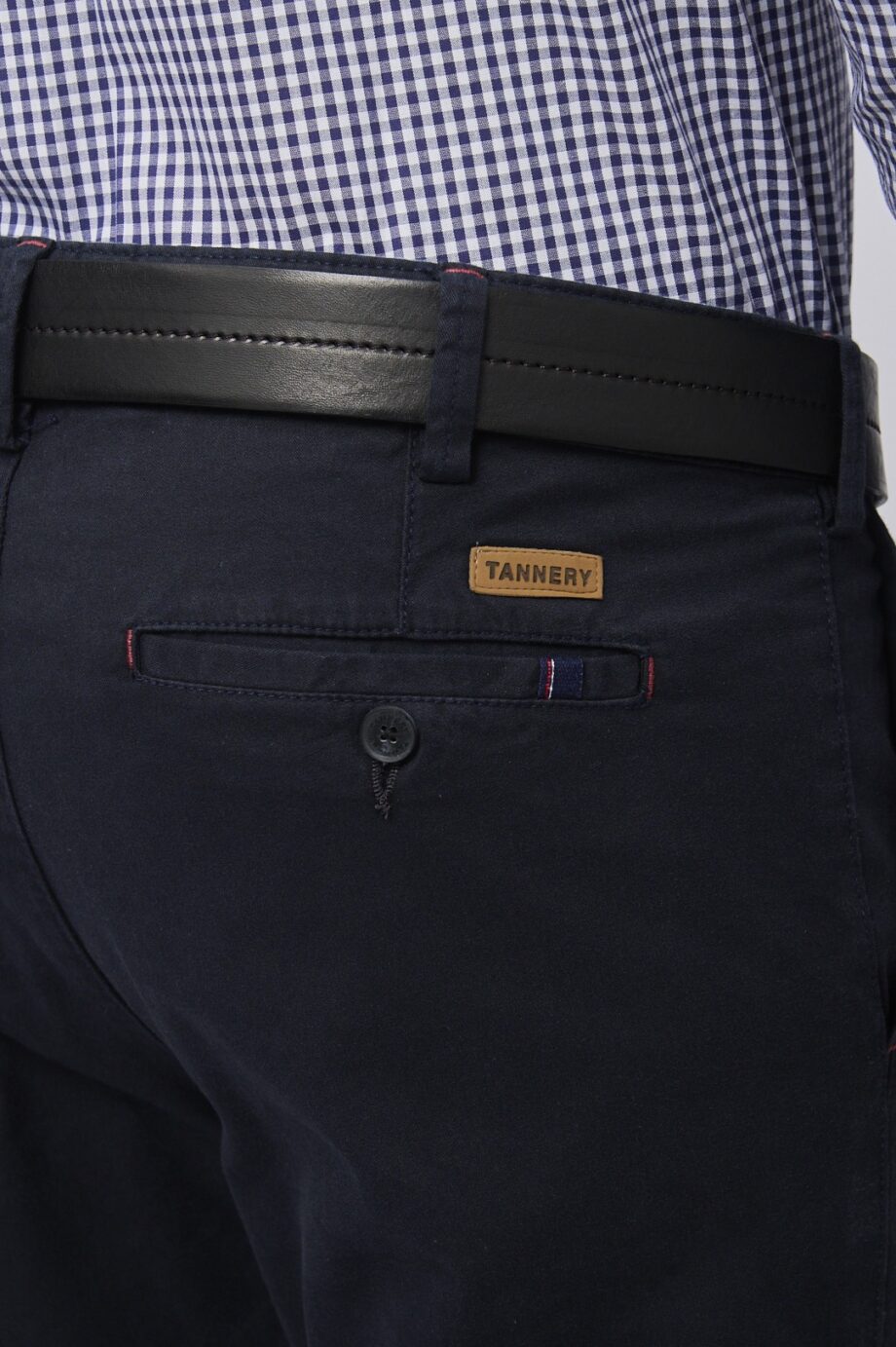 Chino slim fit de gabardina elastizada