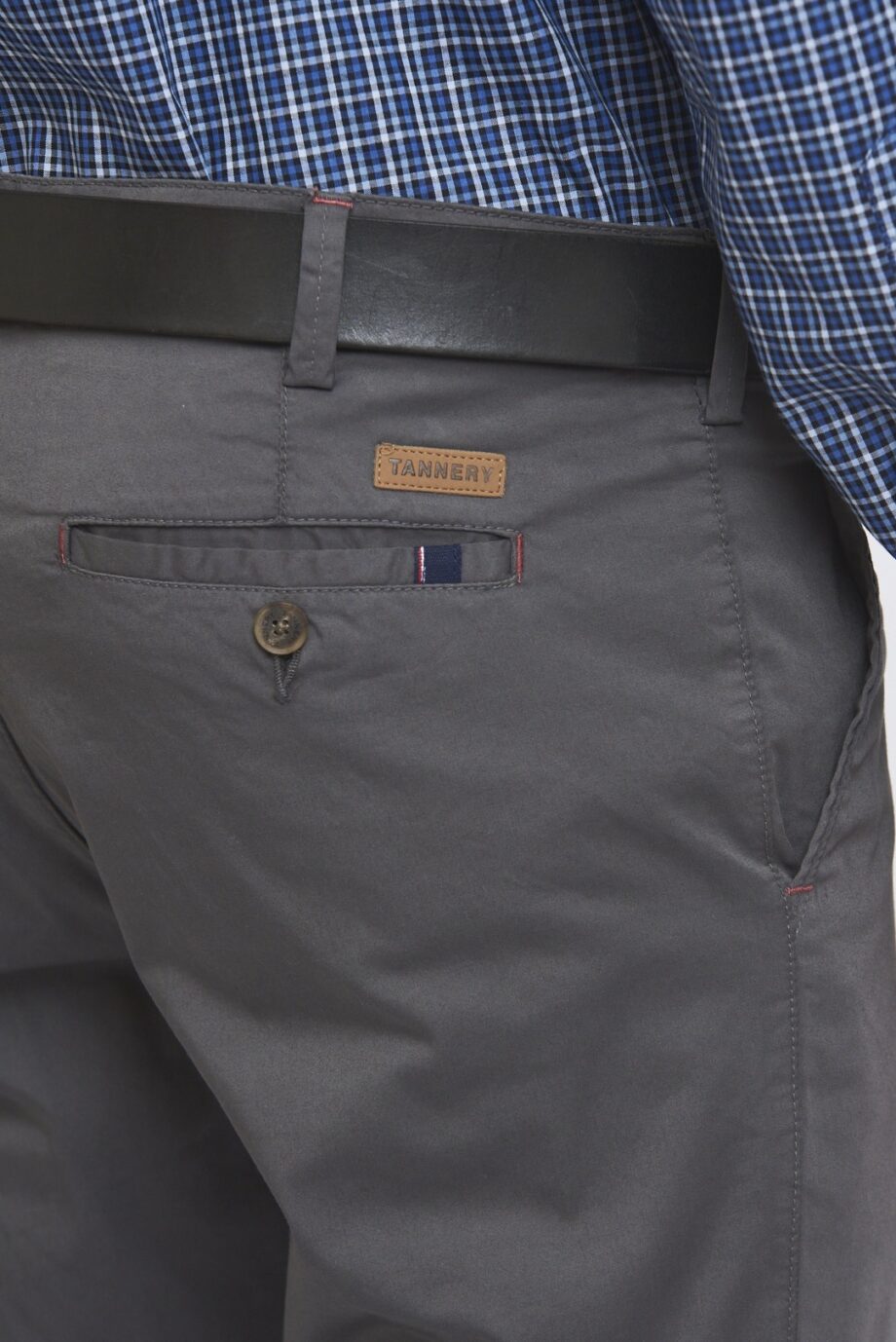 Chino slim fit de gabardina
