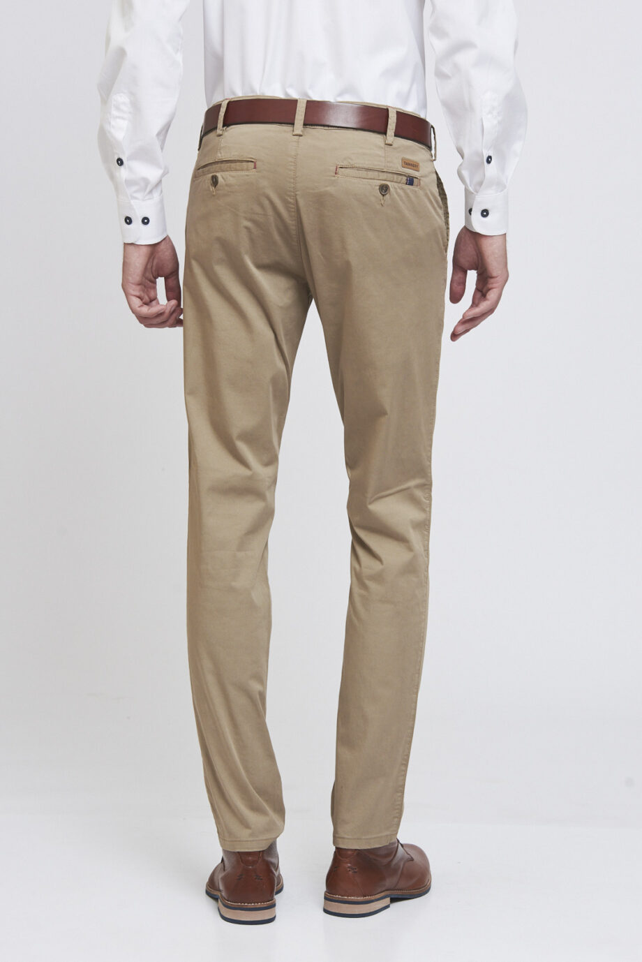 Chino slim fit de gabardina