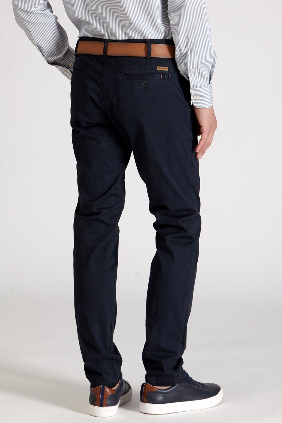 Chino slim fit de gabardina