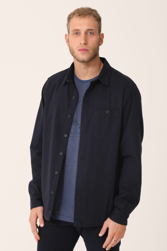 Camisaco de gabardina