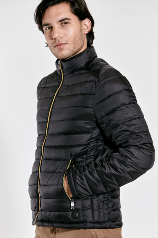 Campera clasica canelon