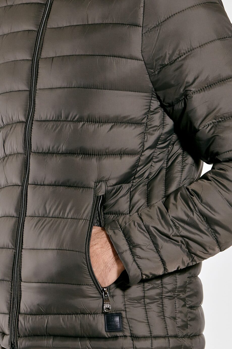 Campera clasica canelon