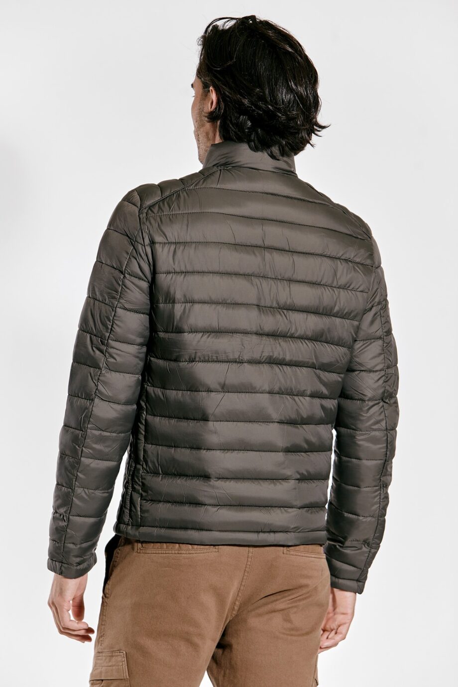 Campera clasica canelon