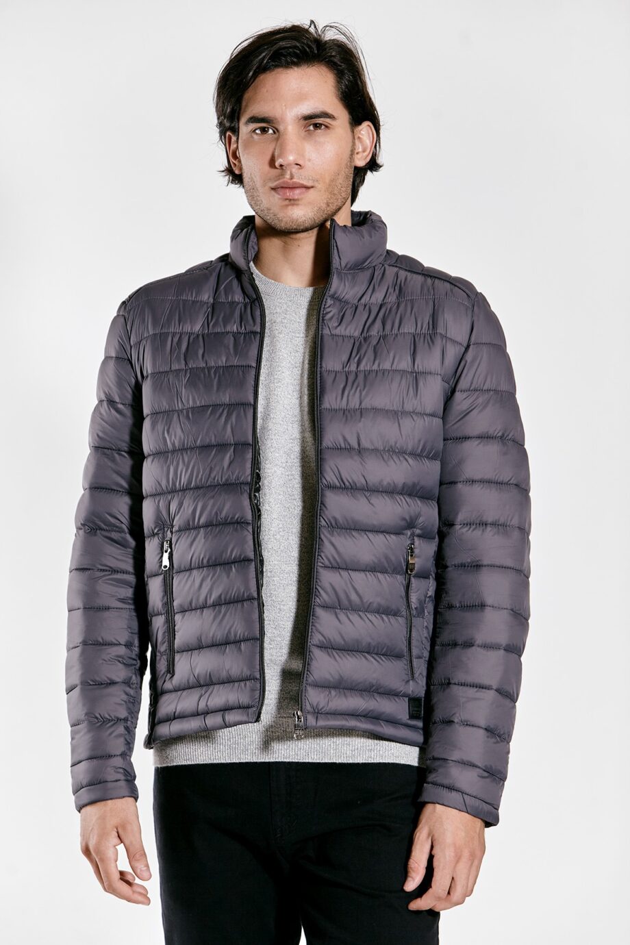 Campera clasica canelon