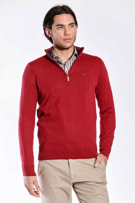Sweater medio cierre