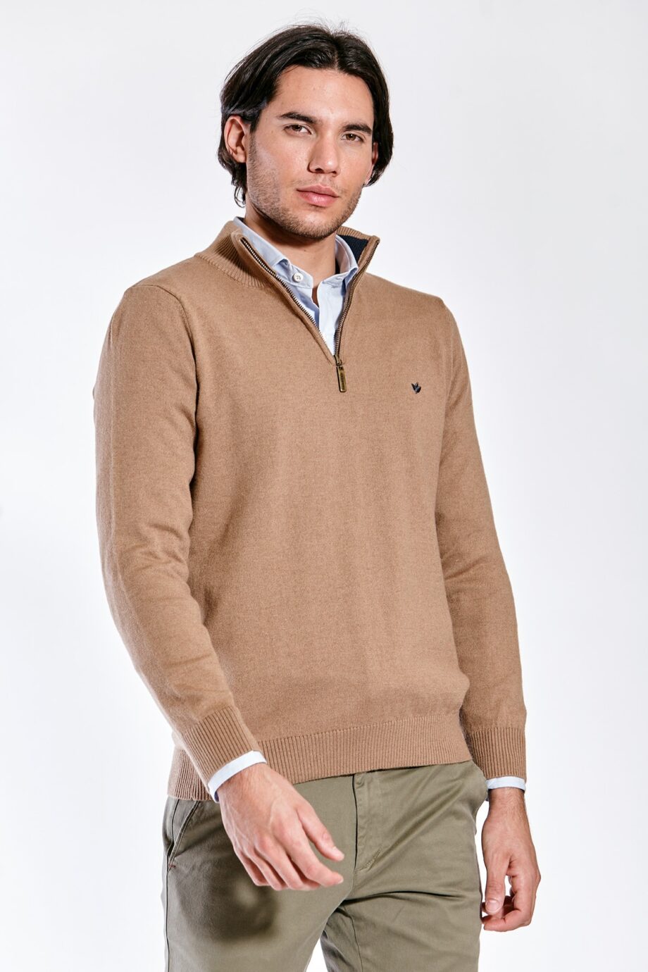 Sweater medio cierre