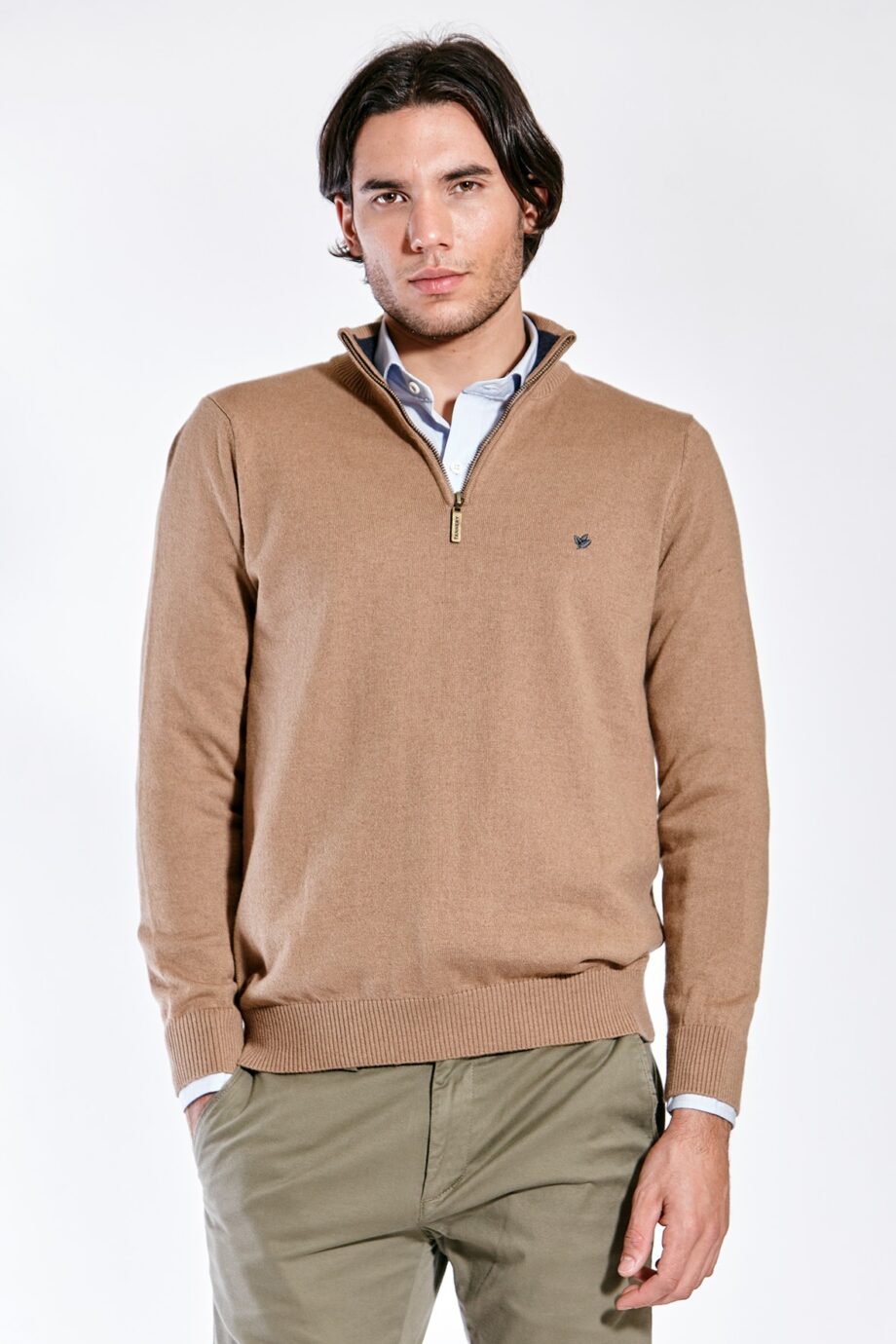 Sweater medio cierre