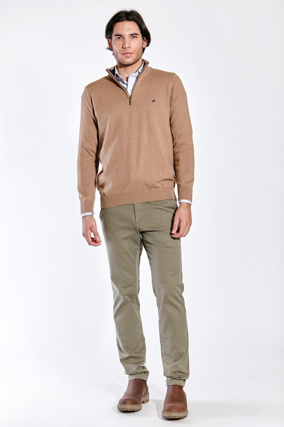 Sweater medio cierre