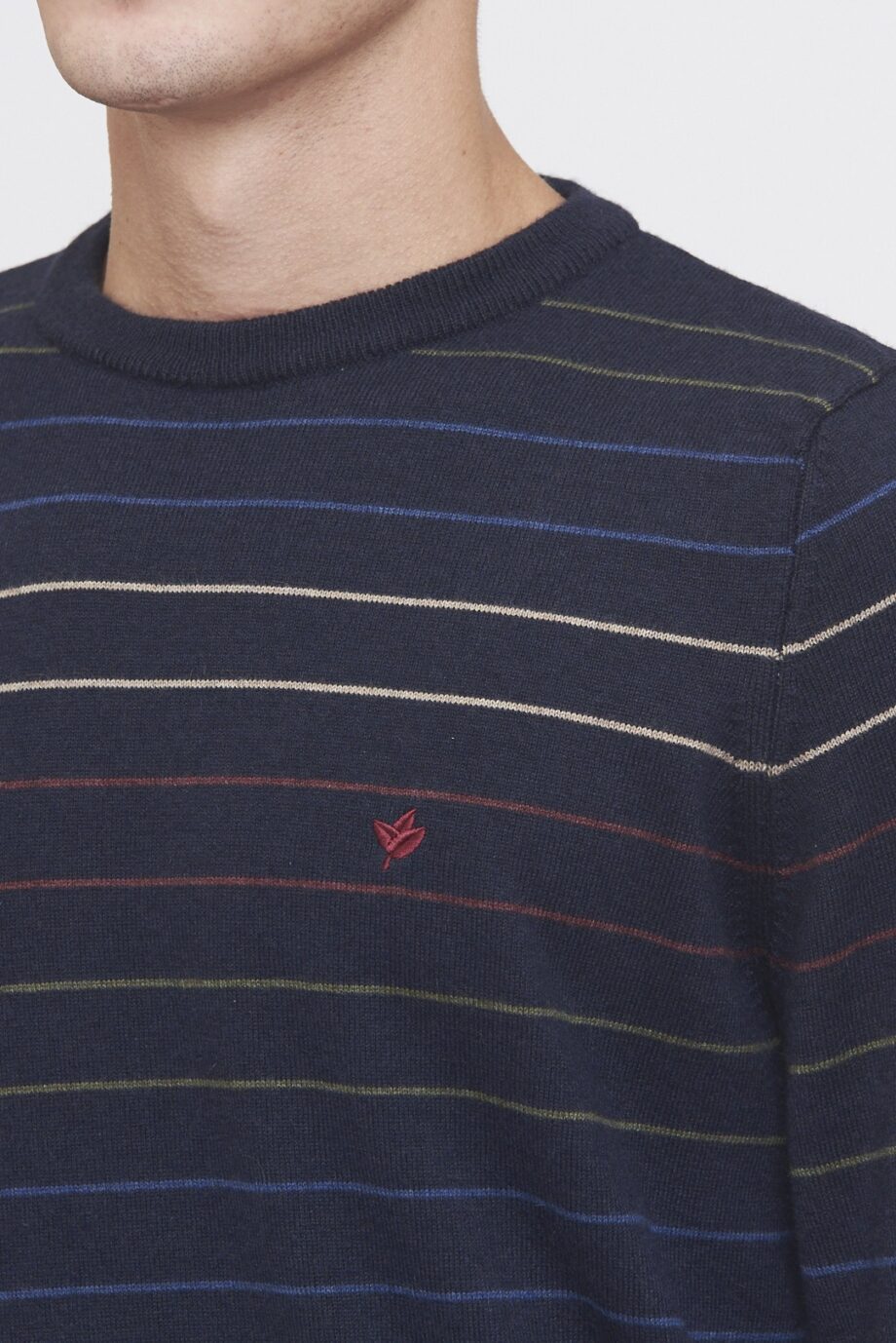 Sweater cuello O a cinco colores