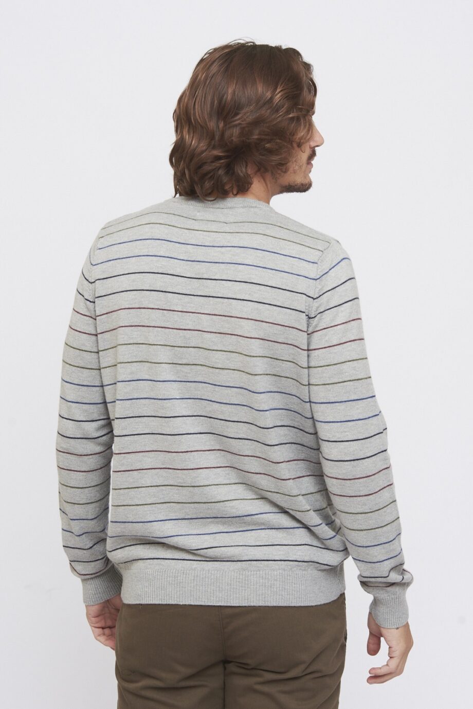 Sweater cuello O a cinco colores