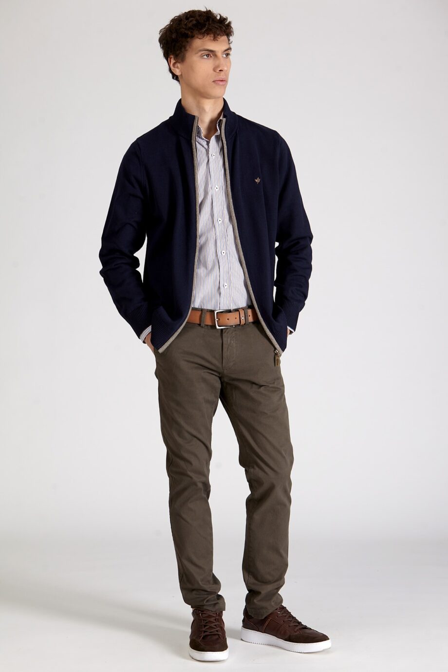 Campera tejida