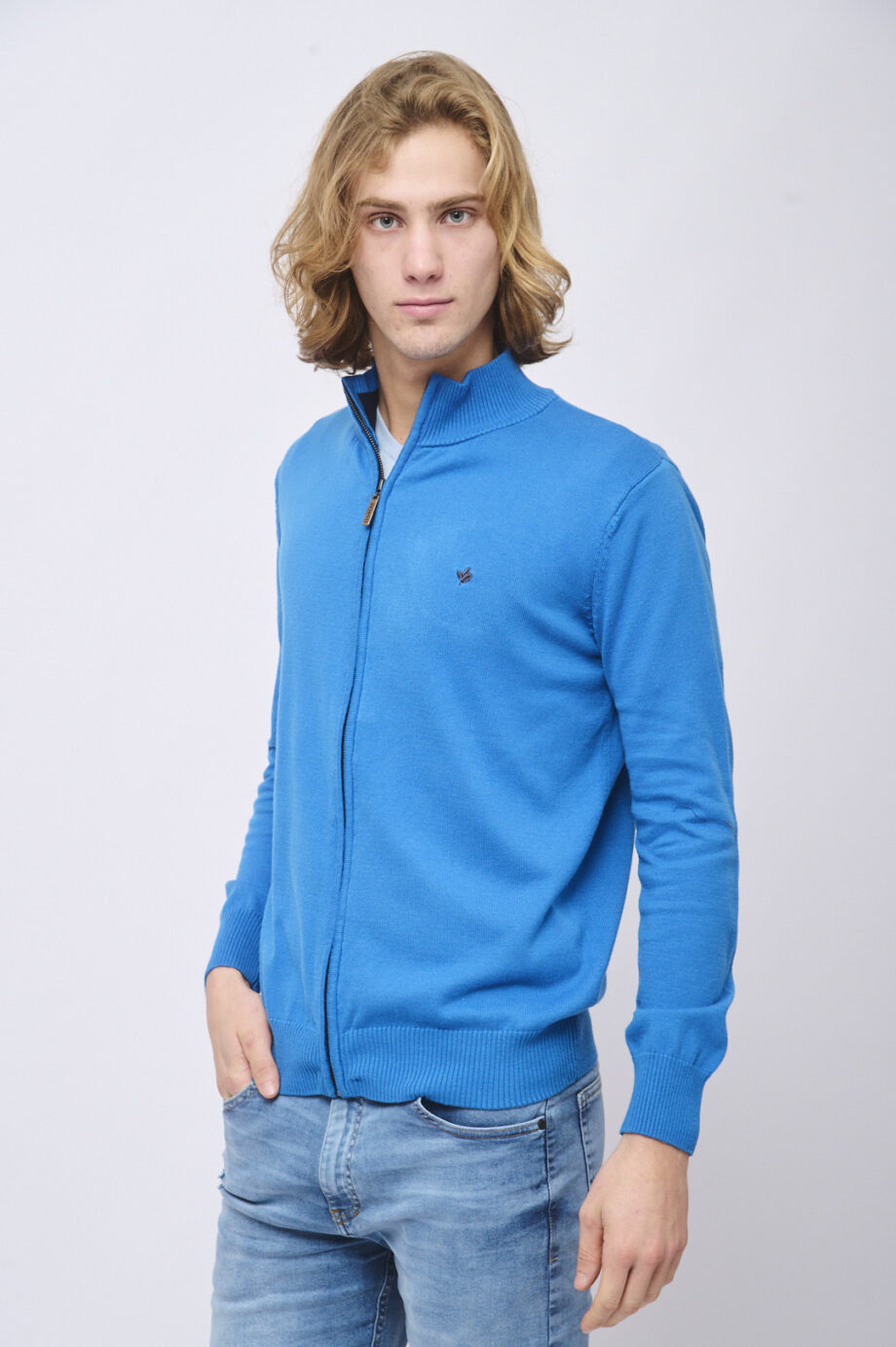 Campera tejida de lana