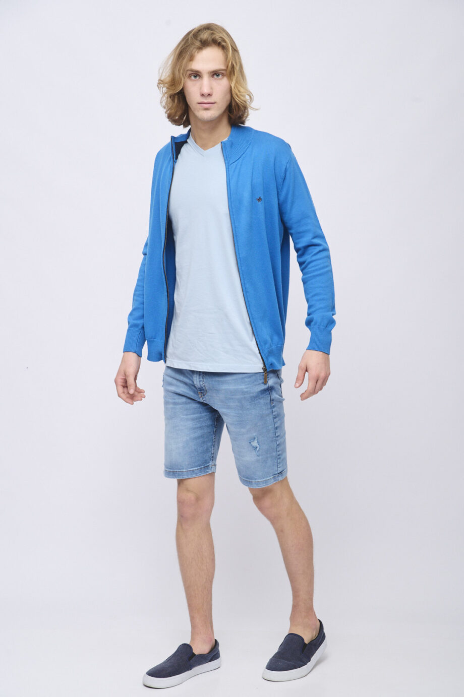 Campera tejida de lana