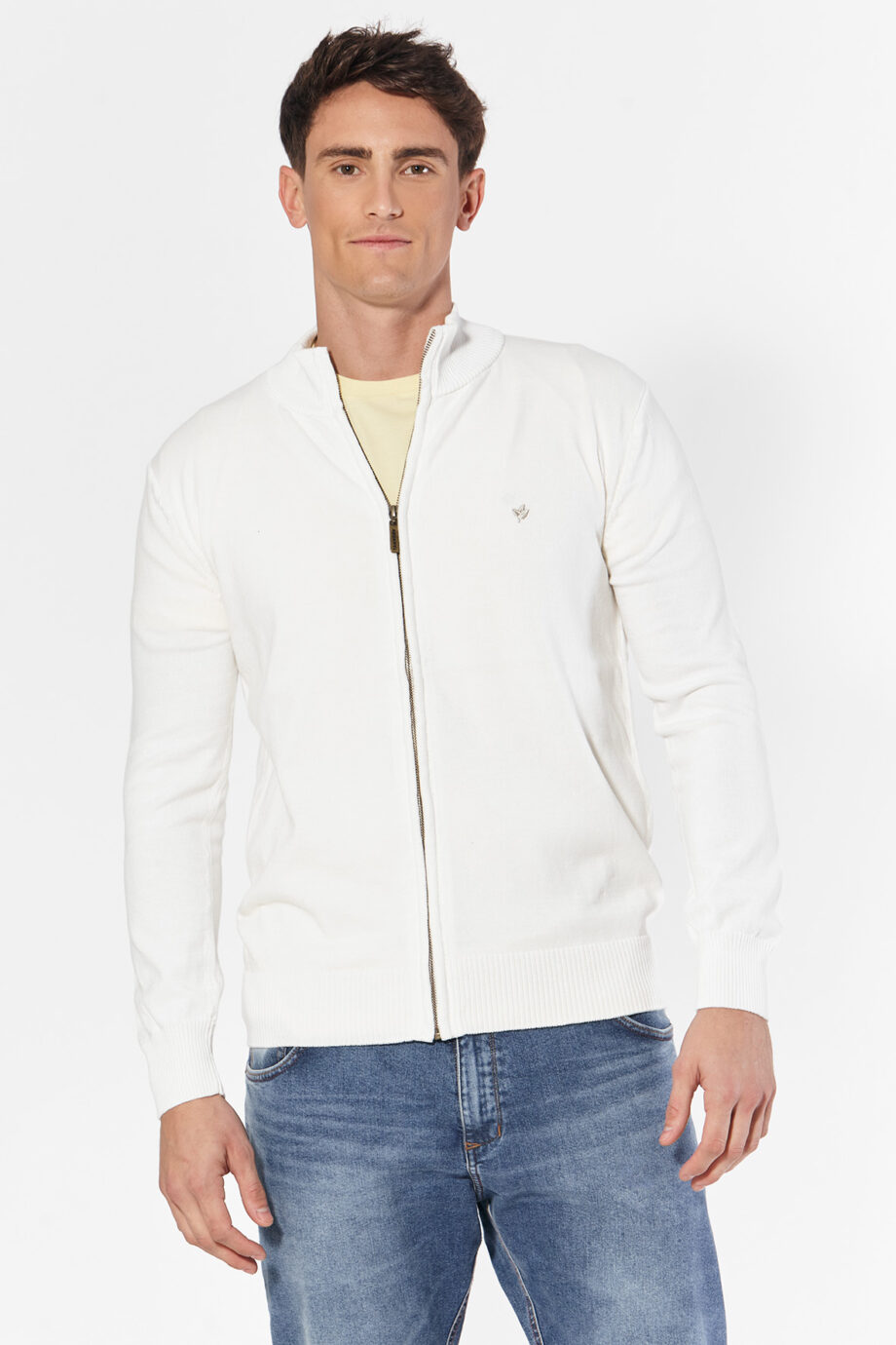Campera tejida de lana