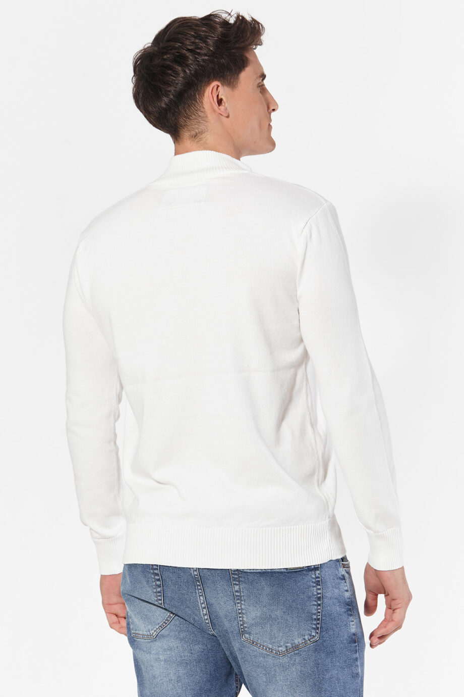 Campera tejida de lana