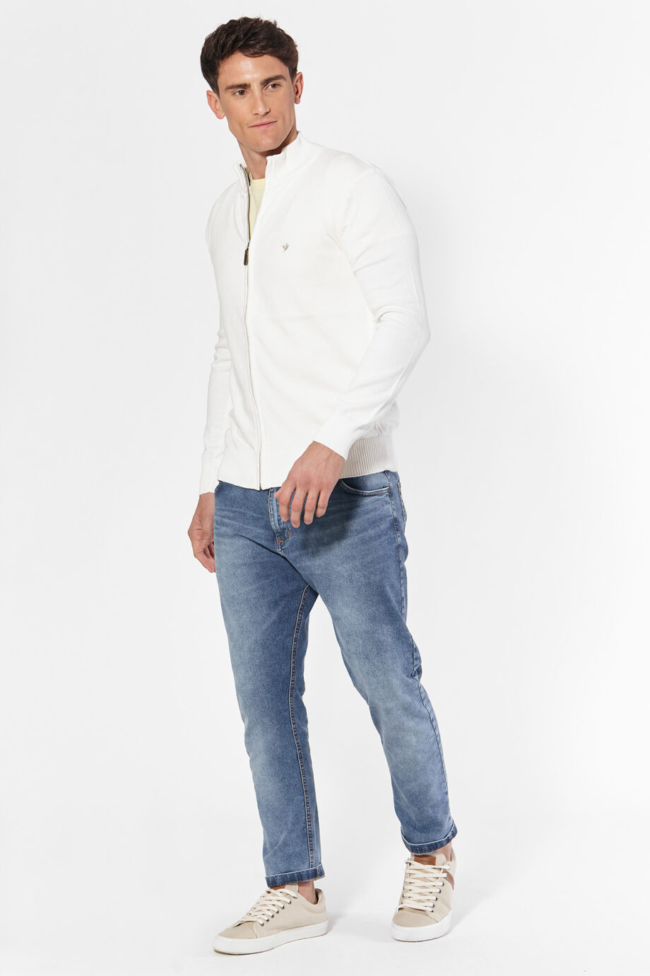 Campera tejida de lana