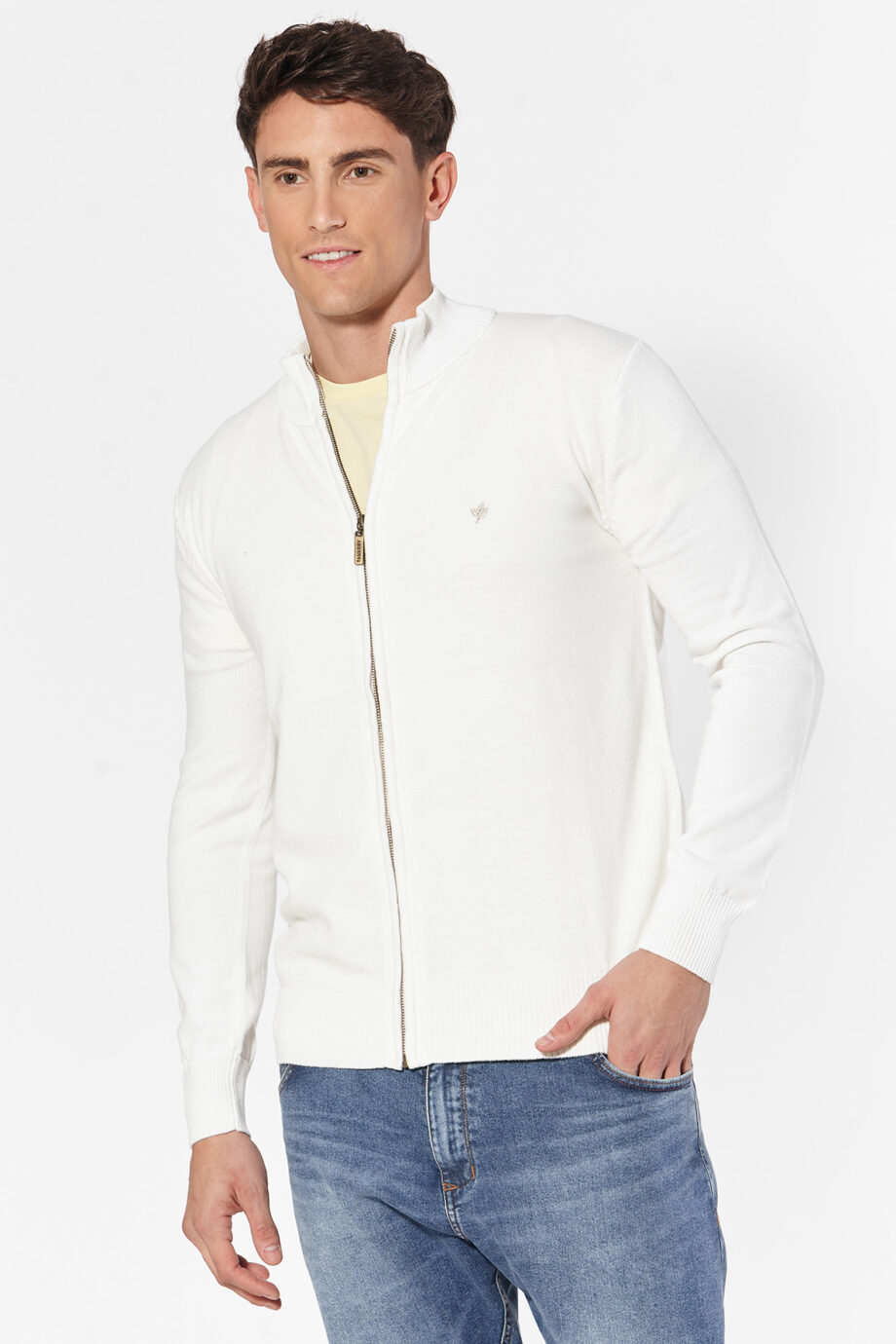 Campera tejida de lana