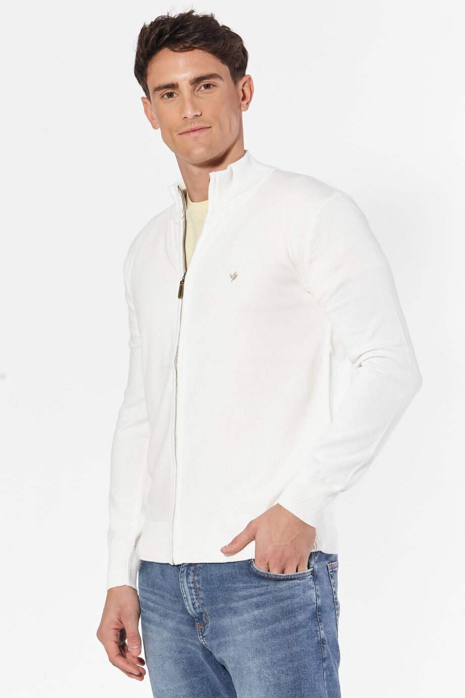 Campera tejida de lana