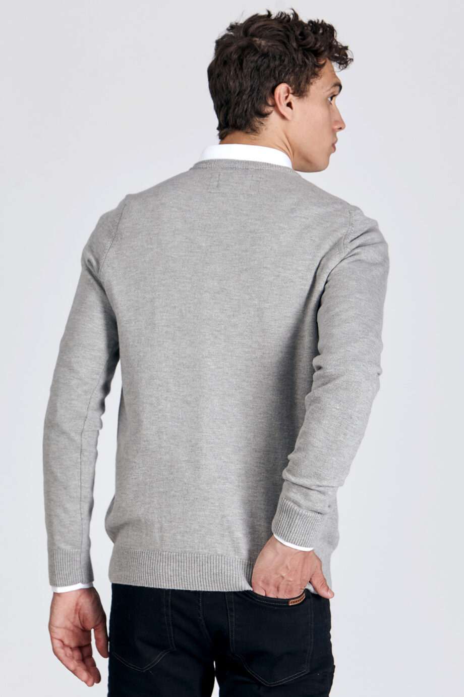 Sweater escote V