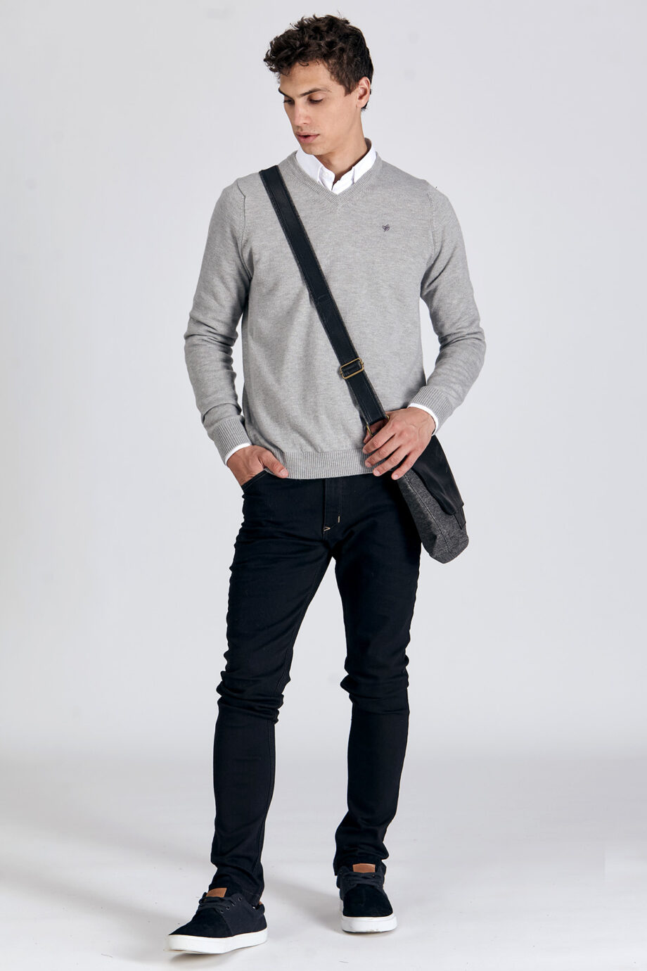 Sweater escote V