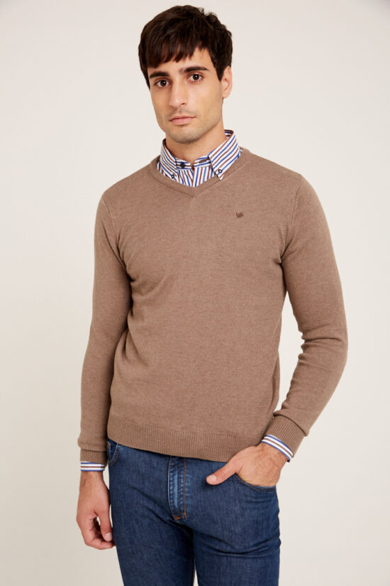 Sweater escote V