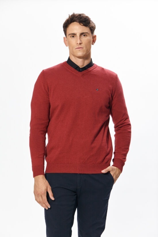 Sweater escote V