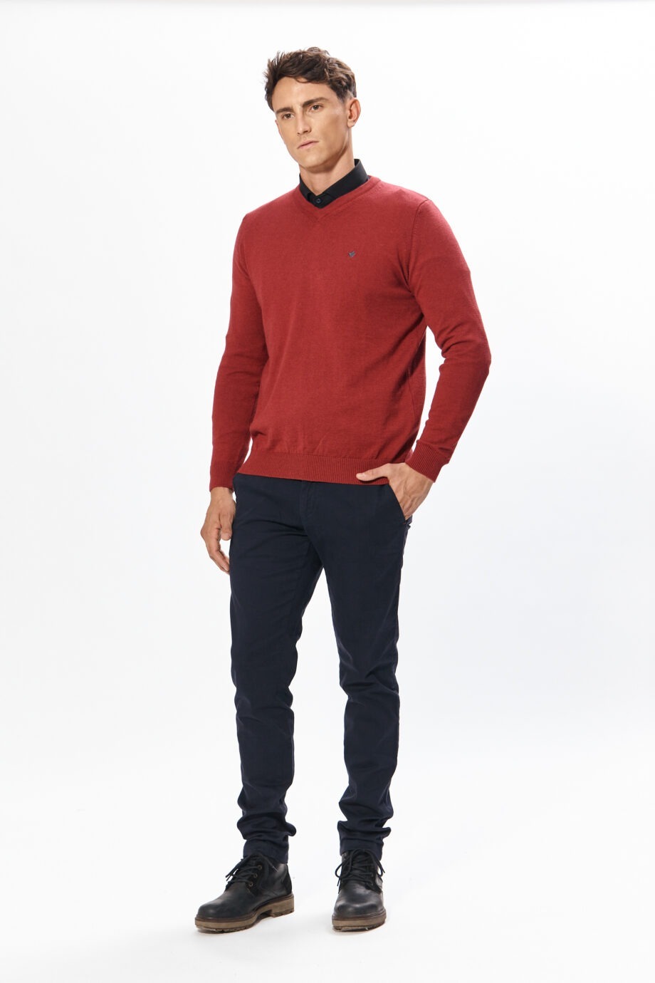 Sweater escote V