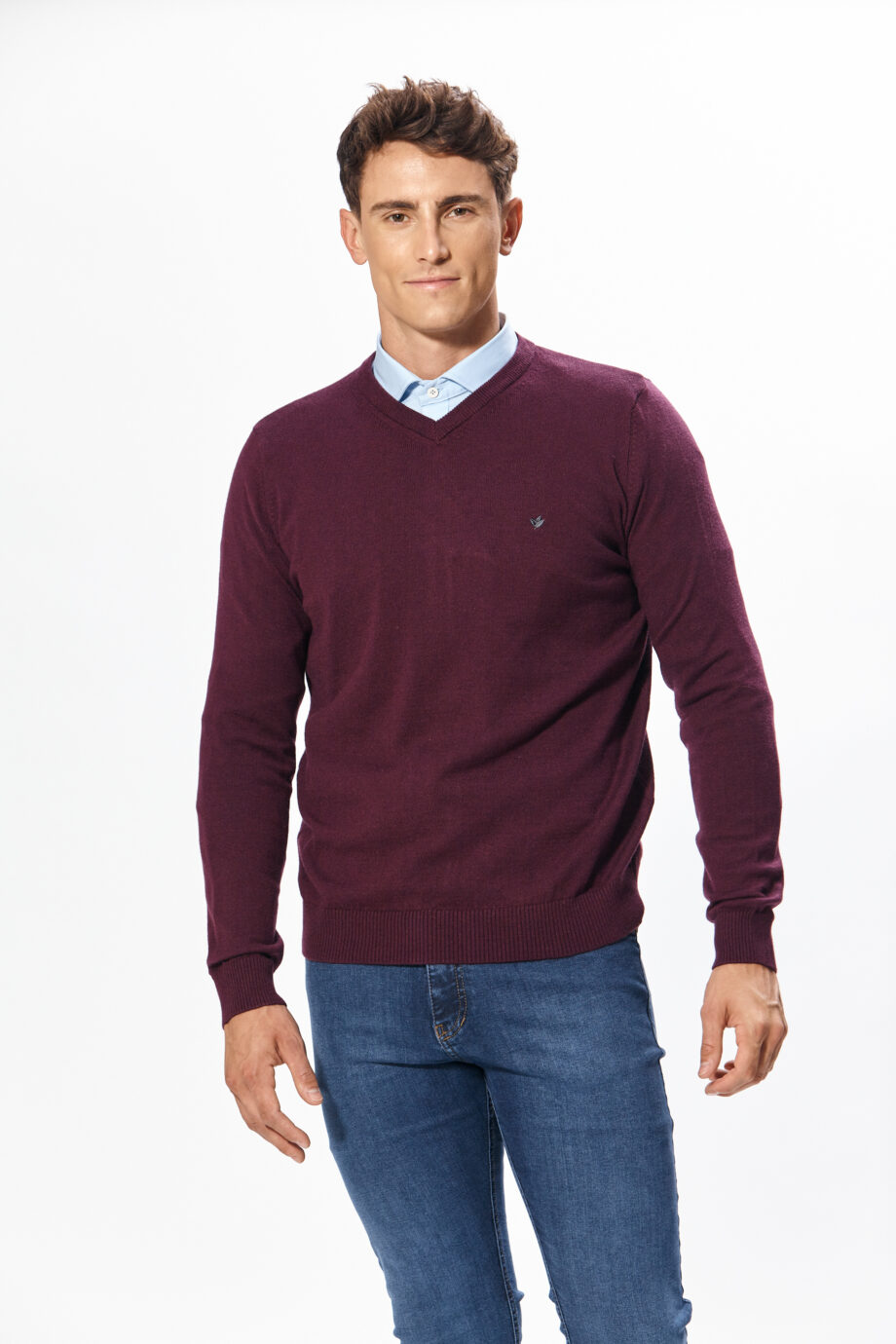 Sweater escote V