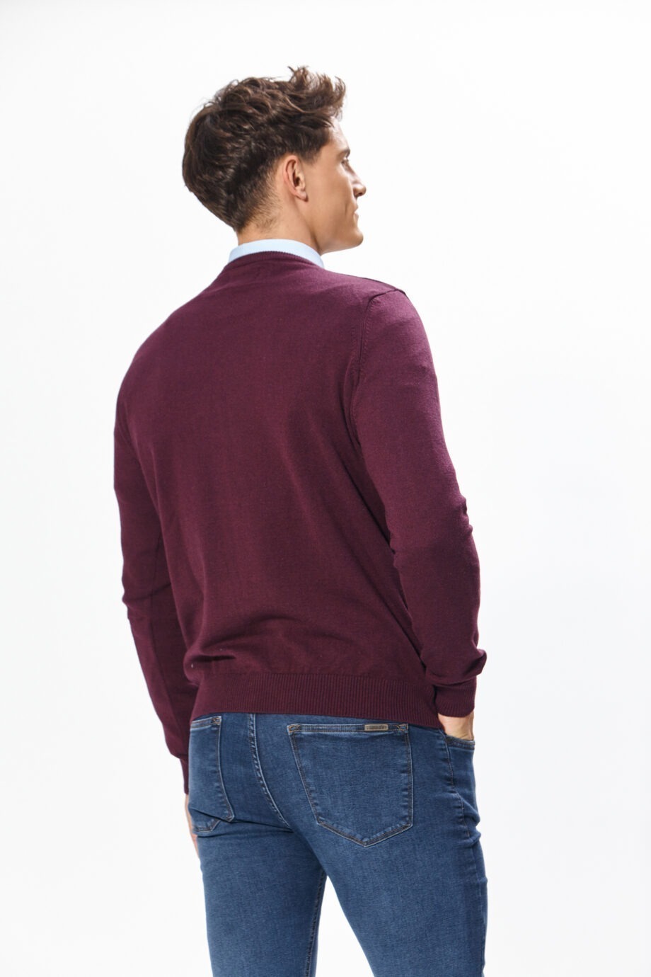 Sweater escote V