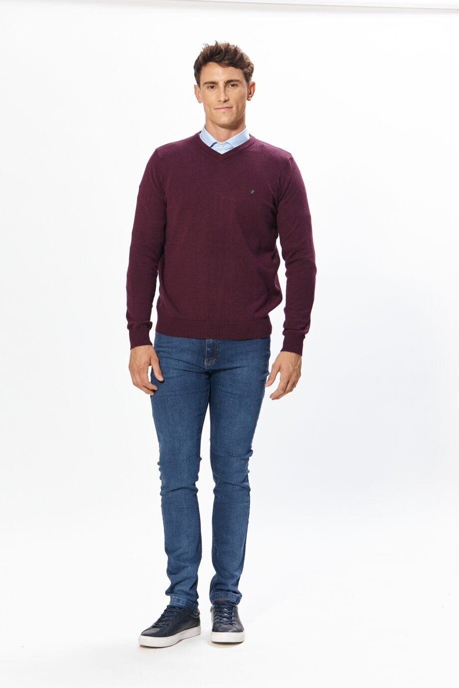Sweater escote V