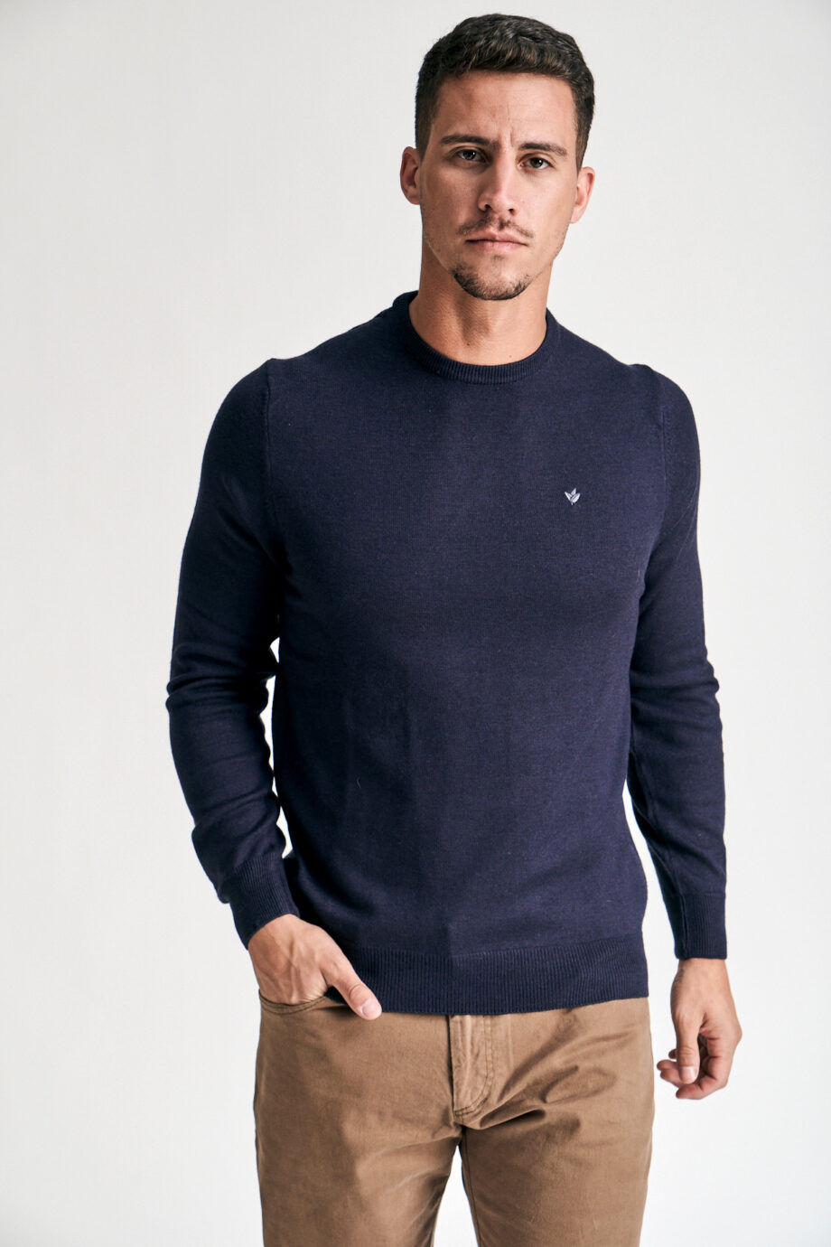 Sweater cuello redondo