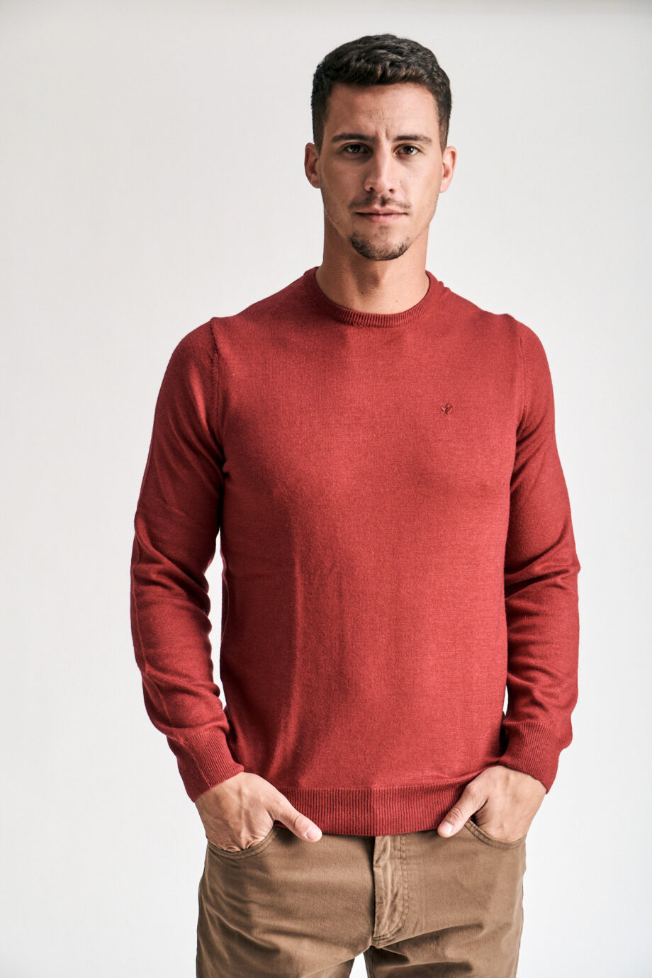 Sweater cuello redondo
