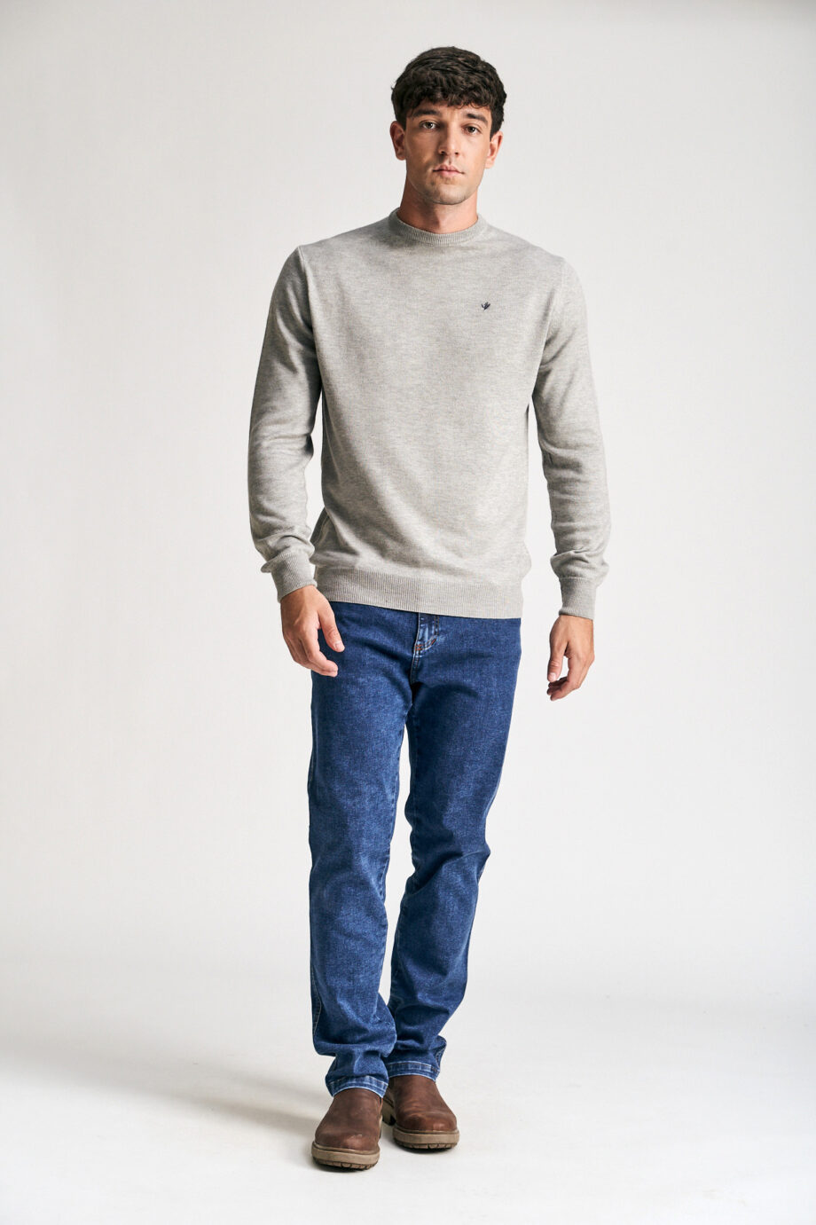 Sweater cuello redondo