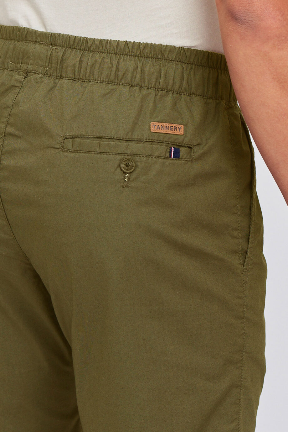 Bermuda jogger de poplin