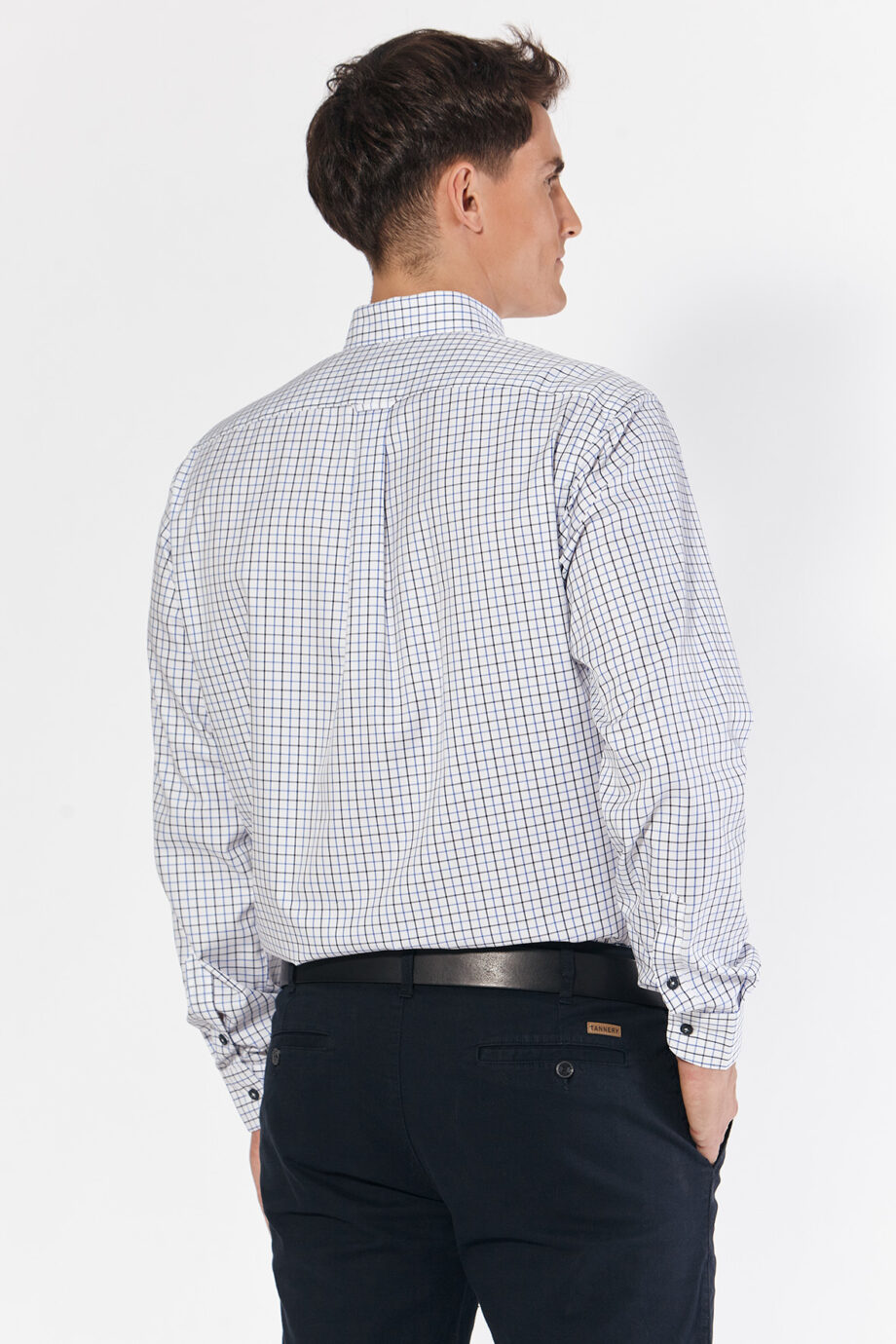 Camisa regular fit a cuadros