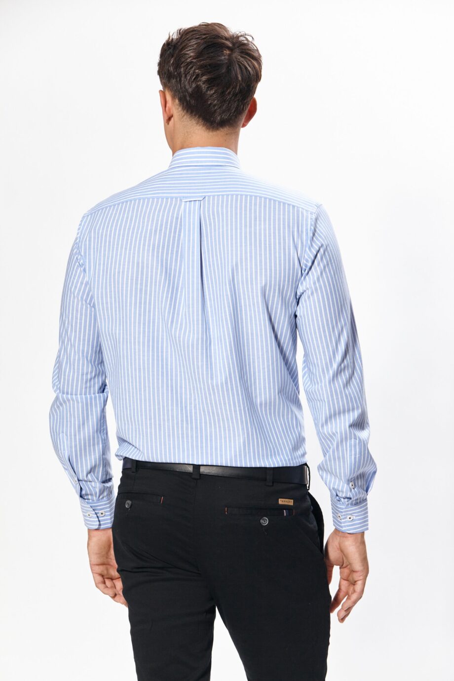 Camisa regular fit a rayas