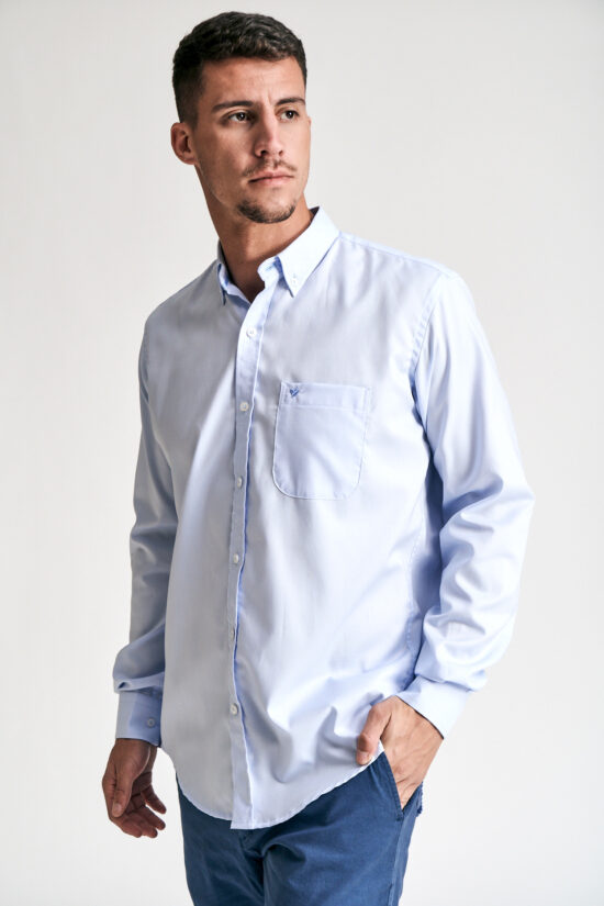 Camisa mangas largas clásica