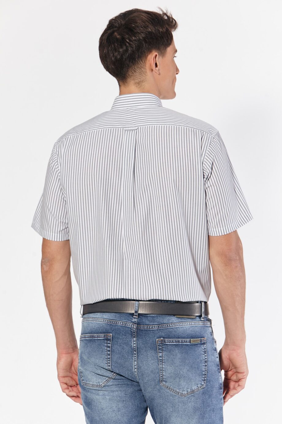 Camisa regular fit a rayas