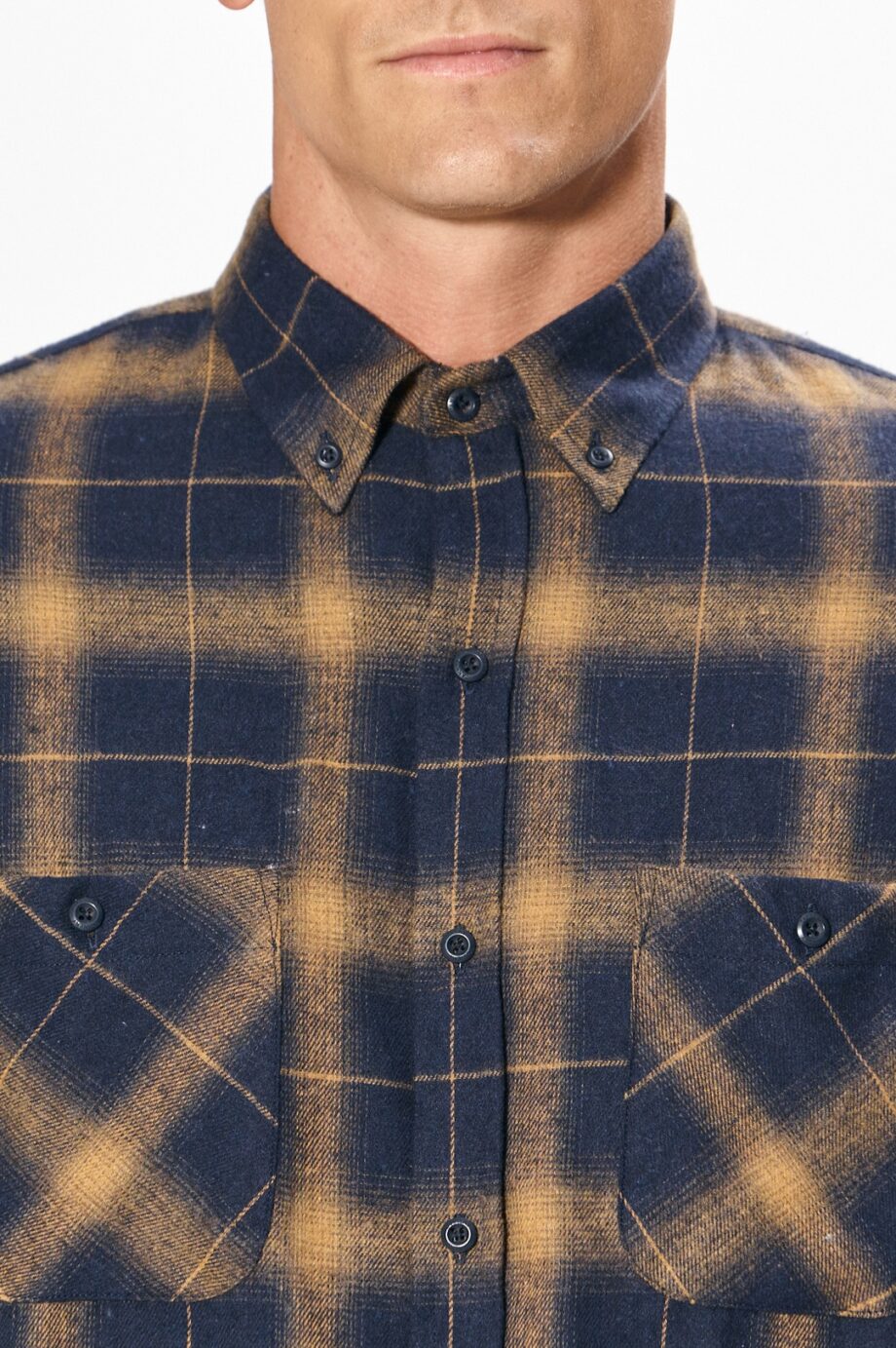 Camisa relaxed fit a cuadros