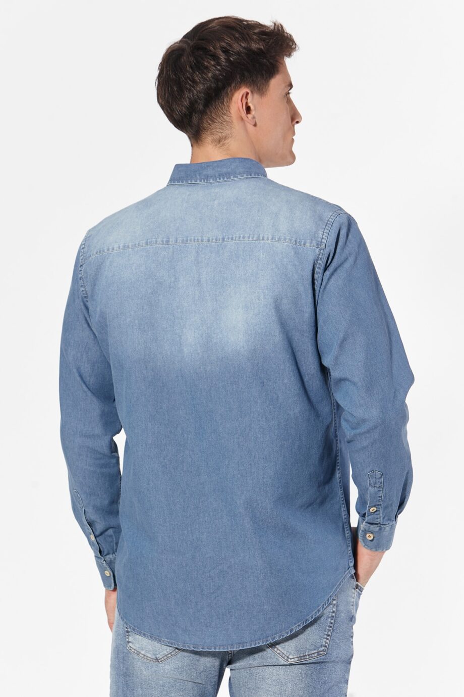 Camisa de jean relaxed fit