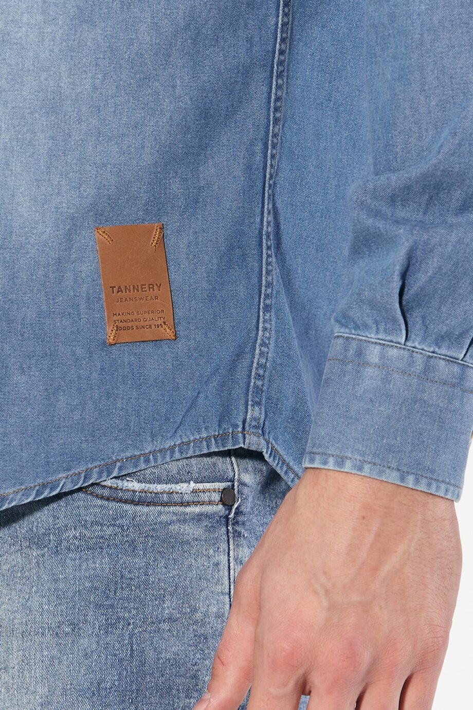 Camisa de jean relaxed fit