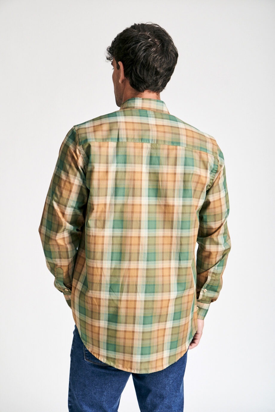 Camisa relaxed fit a cuadros
