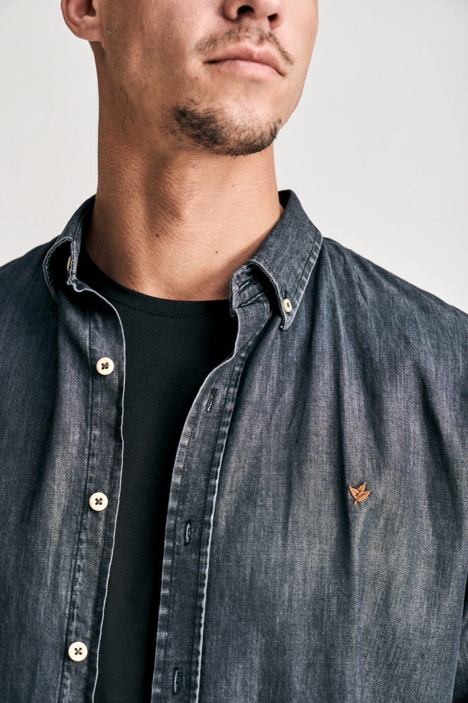 Camisa mangas largas relaxed fit