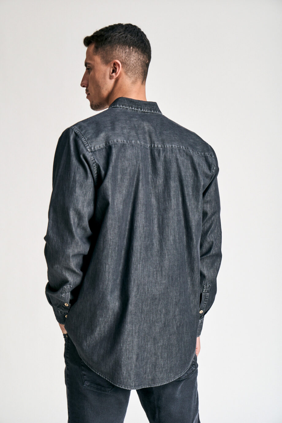 Camisa mangas largas relaxed fit