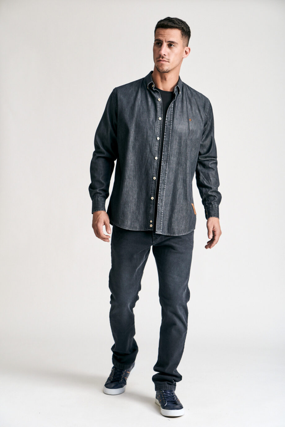 Camisa mangas largas relaxed fit