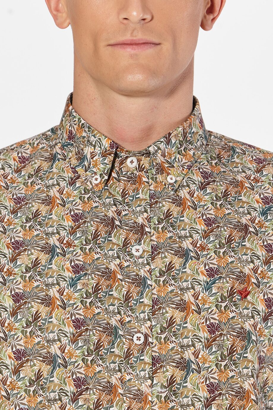 Camisa relaxed fit estampada