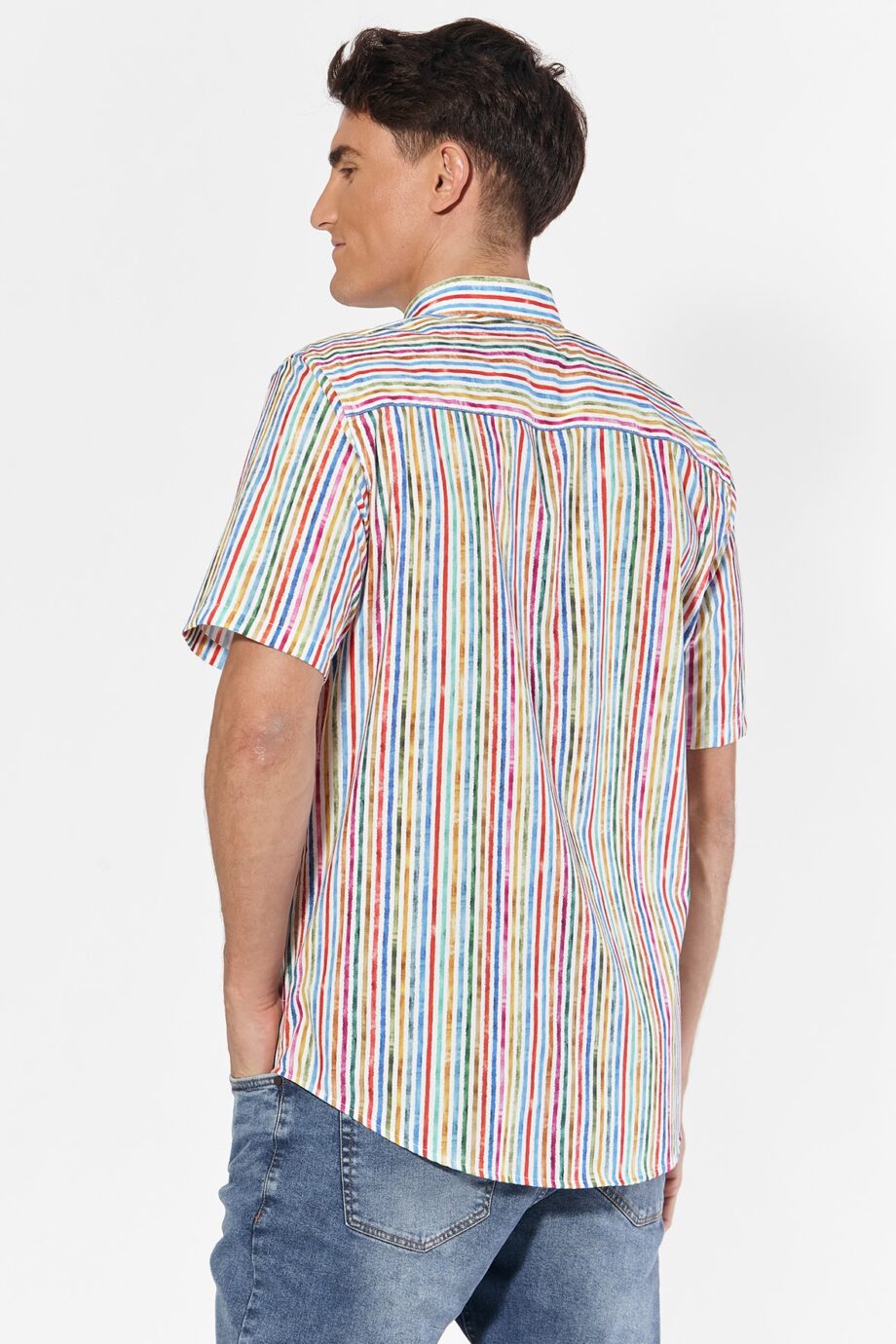 Camisa relaxed fit estampada