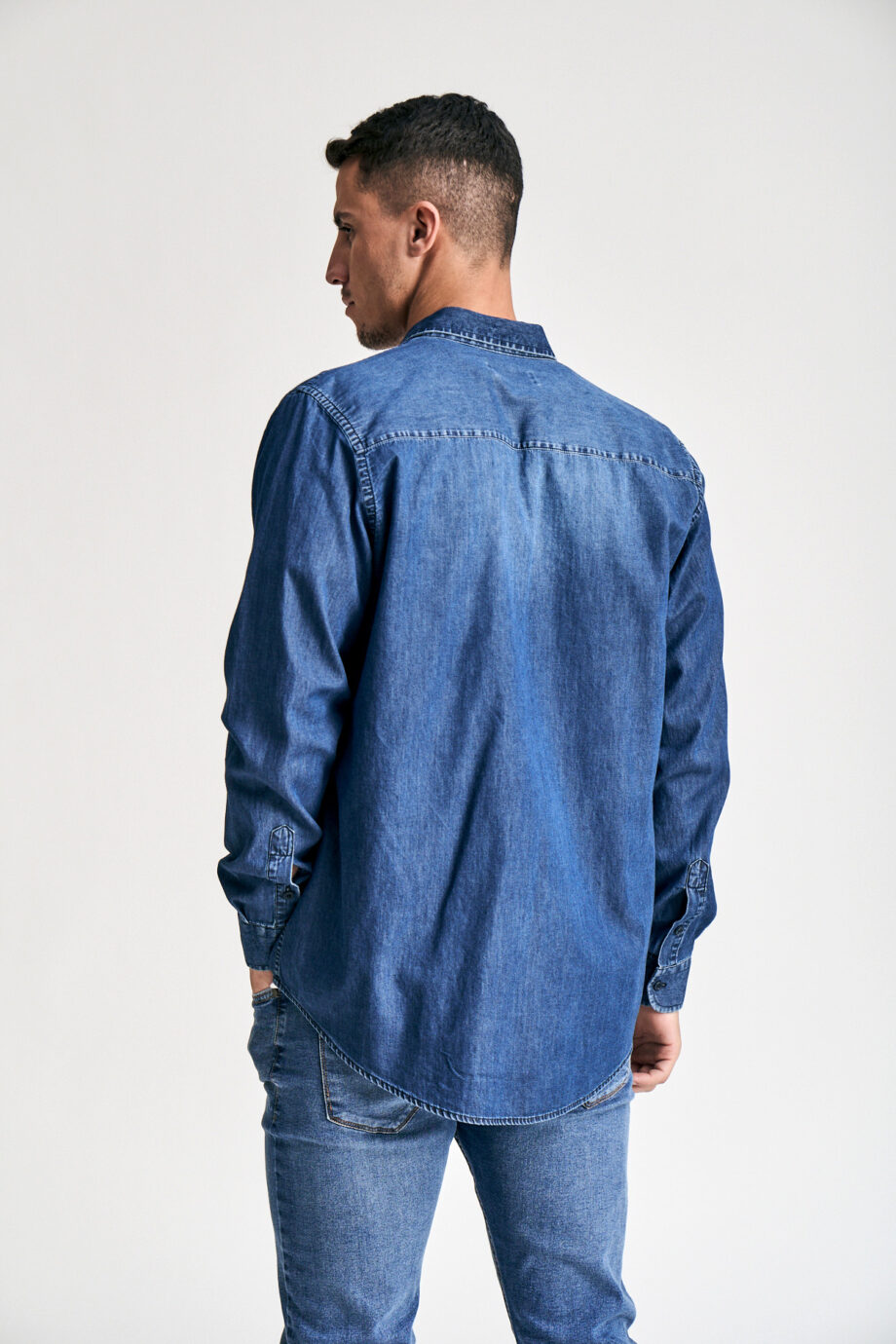 Camisa mangas largas relaxed fit